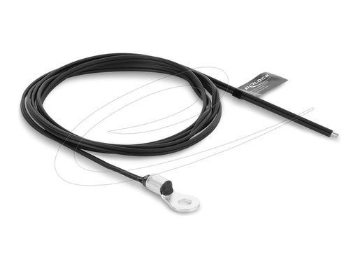 [91809] Delock Temperature sensor cable - M4 ring terminal zu ohne Stecker
