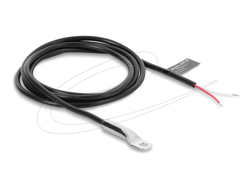[91810] Delock Temperatursensorkabel - M4 Ringklemme zu ohne Stecker