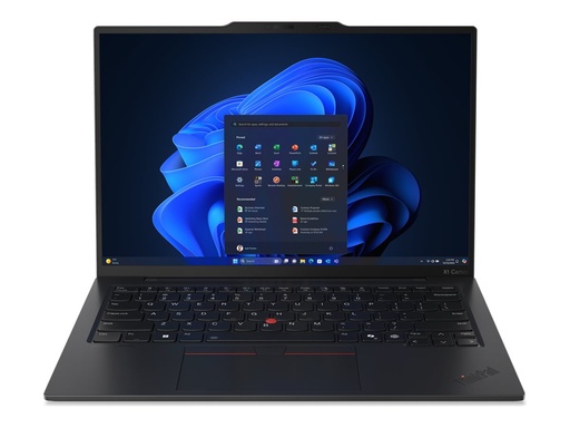 [21NX008JGE] Lenovo ThinkPad X1 Carbon Gen 13 21NX - 180°-Scharnierdesign - Intel Core Ultra 7 255U - Evo - Win 11 Pro - Intel Graphics - 32 GB RAM - 512 GB SSD TCG Opal Encryption 2, NVMe, Performance - 35.6 cm (14")