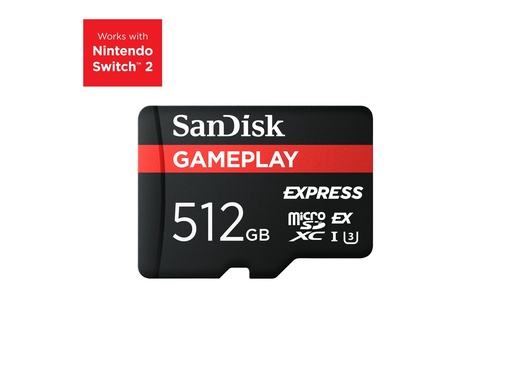 [SDSQXFN-512G-GN6GN] SanDisk GamePlay - Flash-Speicherkarte - 512