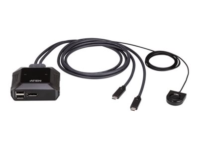 [US3312-AT] ATEN US3312 - KVM-/Audio-/USB-Switch - 4K, DisplayPort
