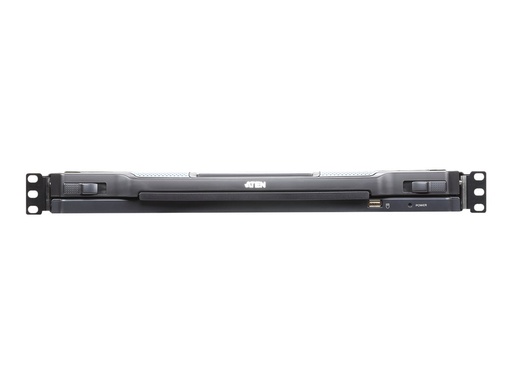 [CL5716IM-ATA-SWG] ATEN Slideaway CL5716iM - KVM-Konsole mit KVM-Switch - 16 Anschlüsse - PS/2, USB - Schweizer - 43.2 cm (17")