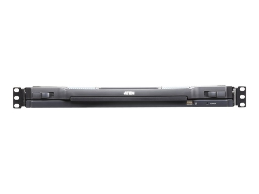 [CL5708IN-ATA-FG] ATEN Slideaway CL5708IN - KVM-Konsole mit KVM-Switch - 8 Anschlüsse - PS/2, USB - Französisch - 48.3 cm (19")