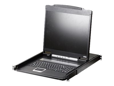 [CL1000N-ATA-SWG] ATEN CL1000N - KVM-Konsole - PS/2, USB - Schweizer - 48.3 cm (19")