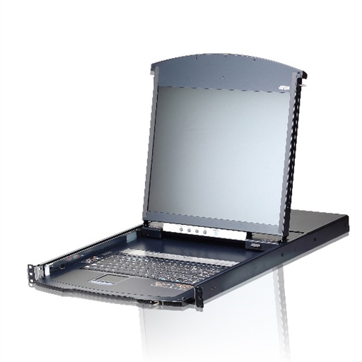 [KL1108VN-AXA-ITG] ATEN Cat 5 Dual Rail 17i LCD KVM overIP Switch Italian 1 Local and 1 - KVM-Umschalter