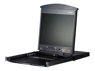 [KL1516AM-AXA-SWG] ATEN KL1516AM - KVM-Konsole mit KVM-Switch - 16 Anschlüsse - PS/2, USB, seriell - Chinesisch - 43.2 cm (17")
