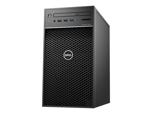 [H0FNP] Dell Precision 3640 Tower - MT - 1 x Core i7 10700K / 3.8 GHz - vPro - RAM 16 GB - SSD 512 GB - DVD-Writer - Quadro RTX 4000 - 1GbE - Win 10 Pro 64-Bit - Monitor: keiner - Schwarz - BTP - mit 1 Year Basic Onsite (IE, UK - 3 Years)