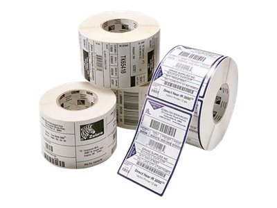 [3011104] Zebra Polyester - permanenter Klebstoff - beschichtet - weiß - 60 x 40 mm 1992 Etikett(en) (15 Rolle(n)