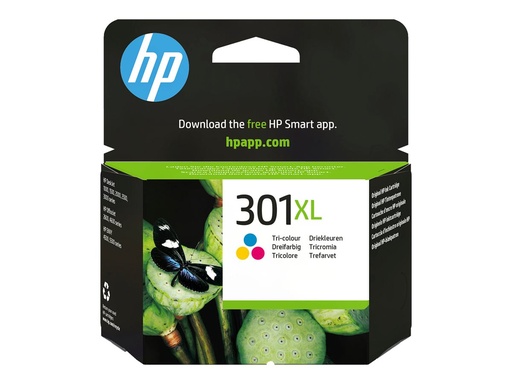 [CH564EE#LS1] HP 301XL - 6 ml - Hohe Ergiebigkeit - Farbe (Cyan, Magenta, Gelb)