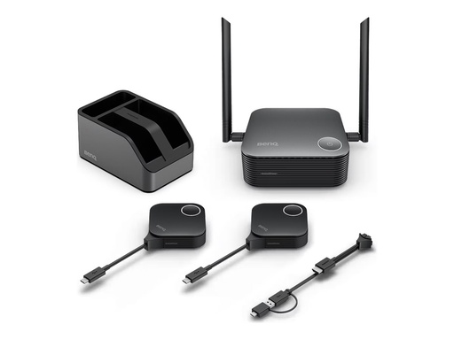 [9H.K0GBY.R0E] BenQ WDC25 4K BYOD Pure HW solution USB-C HDMI switchable cables TouchbackWiFi5 with