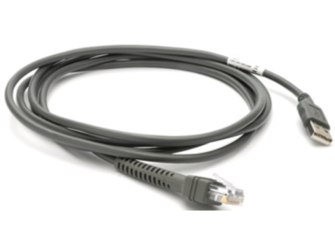 [CBA-U01-S07ZAR] Zebra Motorola CBA-U01-S07ZAR - Grau - USB A - Gerade - Gerade - Männlich/Männlich - 2,1 m