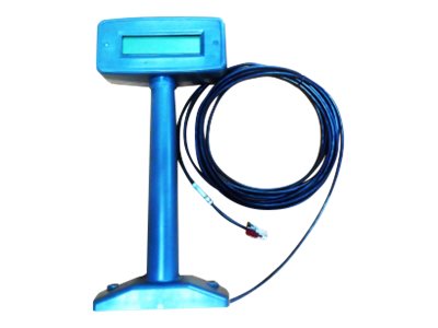 [MX201-DI00WW] Zebra Scale Single Display with Pole - Dual Interval