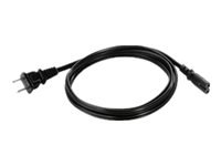 [50-16000-182R] Zebra Stromkabel - power IEC 60320 C7 zu NEMA 1-15 (M)