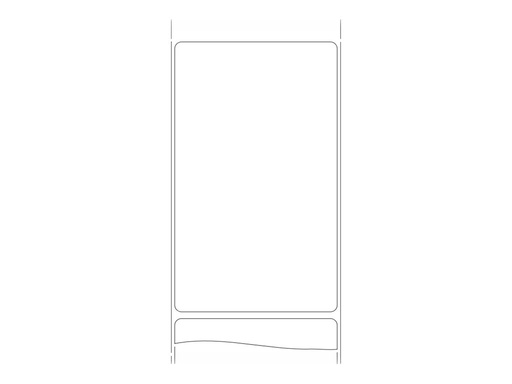 [880183-127D] Zebra Z-Perform 1000D - Papier - seidig - permanenter Acrylklebstoff - unbeschichtet - 6,2 mil - weiß - 76.2 x 127 mm 13560 Etikett(en) (24 Rolle(n)