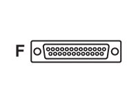 [50148058-001] HONEYWELL Kabel seriell - DB-25 (W) zu ohne