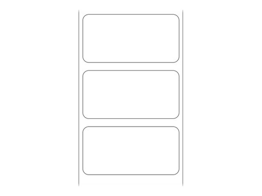 [880171-019D] Zebra Z-Perform 1000D - Papier - permanenter Klebstoff - unbeschichtet - 38.1 x 19.05 mm 39600 Etikett(en) (12 Rolle(n)