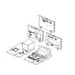 [P1112640-025] Zebra Kit Rear Bezels and Wifi Bezel for Model