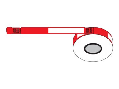 [10015355-RK] Zebra Z-Band UltraSoft - Klebstoff - weiß, Rot - 25 x 279 mm 1050 Stck. (6 Rolle(n)