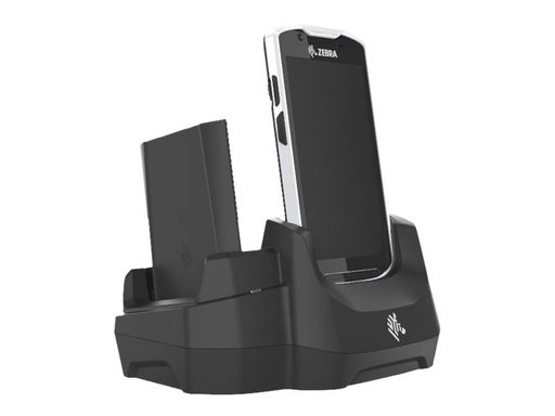 [CRD-TC5X-2SETH-02] Zebra Single slot cradle with 2nd spare battery charging slot kit - Docking Cradle (Anschlußstand)