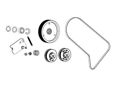 [P1083347-019] Zebra Rücklaufantriebssystem