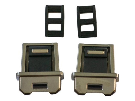 [SG-ET6X-DCLIPS-01] Zebra Clip für Tablet, Schultergurt, Handgurt (Packung mit 2)