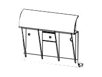 [DPO16-2786-01] HONEYWELL Halterung Aufwicklung - für