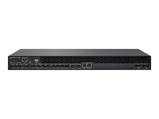 [61859] Lancom XS-5116QF - Switch - L3 - managed - 12 x 1 Gigabit / 10 Gigabit SFP+ + 2 x Combo 1/2.5/5/10 Gigabit Ethernet / 1/10 Gigabit SFP+ + 2 x 40 Gigabit QSFP+ (Uplink/Stacking)