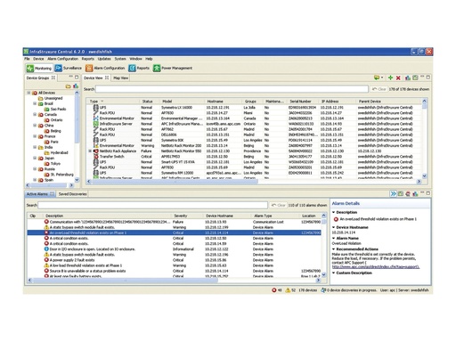 [AP95100] APC InfraStruXure Central - Lizenz - 100 Knoten