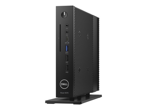 [9GNT3] Dell 5070 - Thin Client - DTS - 1 x Celeron J4105 / 1.5 GHz - RAM 4 GB - Flash - eMMC 32 GB - UHD Graphics 600 - 1GbE, Wi-Fi 5 - WLAN: 802.11a/b/g/n/ac Wave 2, Bluetooth 5.0 - Win 10 IoT Enterprise 2019 LTSC (RS5)