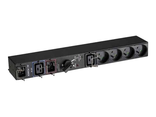 [MBP3KIF] Eaton HotSwap MBP - Umleitungsschalter (Rack - einbaufähig) - Wechselstrom 220-240 V - 3000 VA - Ausgangsanschlüsse: 5 - 48.3 cm (19")