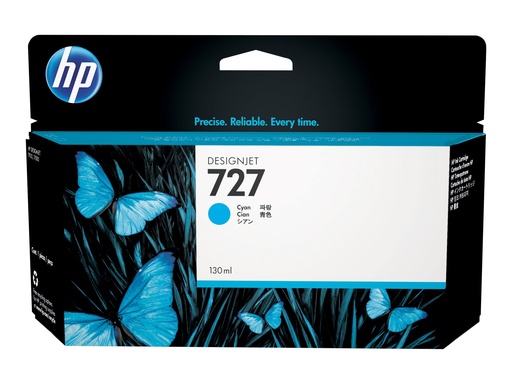 [B3P19A] HP DesignJet 727 - Tintenpatrone Original - Cyan - 130 ml