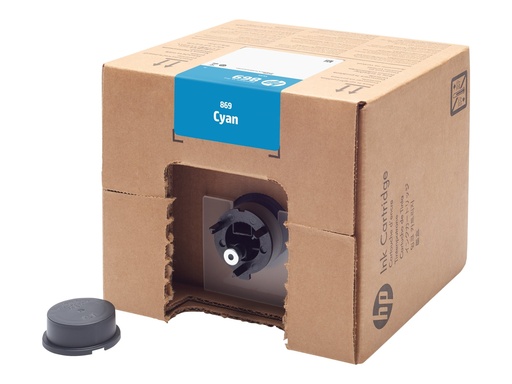 [1XA89A] HP 869 - 3 L - Cyan - original - PageWide XL