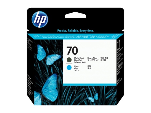 [C9404A] HP 70 - Cyan, mattschwarz - Druckkopf - für DesignJet HD Pro MFP