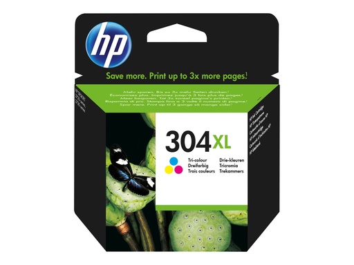 [N9K07AE#301] HP 304XL - Hohe Ergiebigkeit - Farbe (Cyan, Magenta