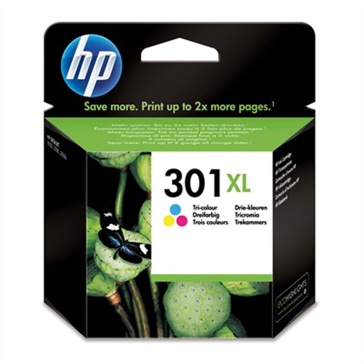 [CH564EE#UUS] HP DeskJet 301XL - Tintenpatrone Original - Cyan, Magenta, Yellow - 6 ml