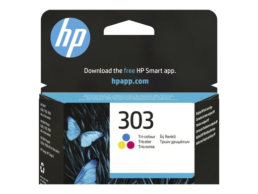 [T6N01AE#UUS] HP 303 - 4 ml - Farbe (Cyan, Magenta, Gelb) -