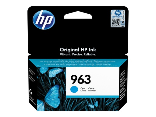[3JA23AE#BGX] HP 963 - Original - Tinte auf Pigmentbasis - Cyan - HP - HP OfficeJet Pro 9010/9020 series - 1 Stück(e)