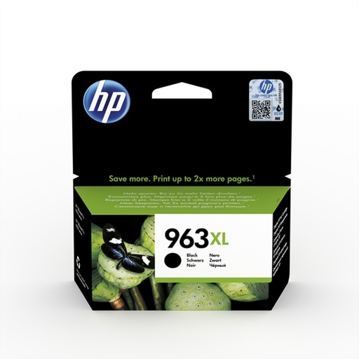 [3JA30AE#BGX] HP Tinte 3JA30AE 963Xl XL Schwarz - Original - Tintenpatrone
