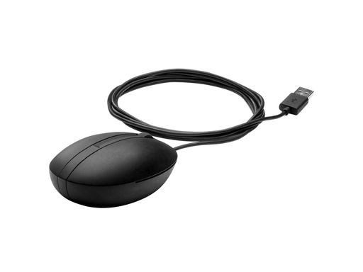 [9VA80AA#AC3] HP Wired Desktop Mouse - Maus - 1.000 dpi