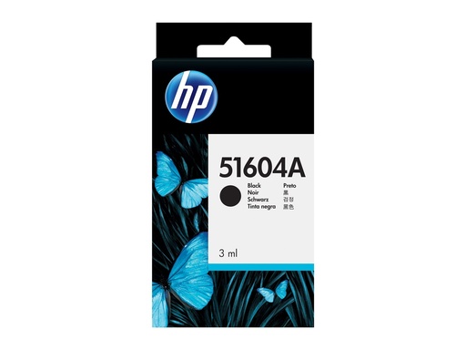 [51604A] HP  3 ml - Schwarz - original - Tintenpatrone