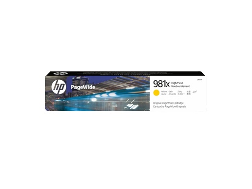 [L0R11A] HP 981X - 116 ml - Hohe Ergiebigkeit - Gelb