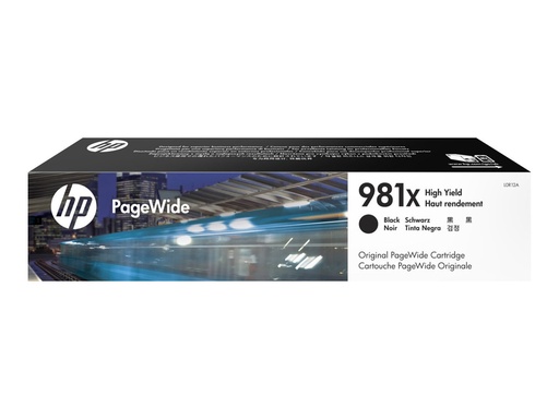 [L0R12A] HP 981X - 194 ml - Hohe Ergiebigkeit - Schwarz