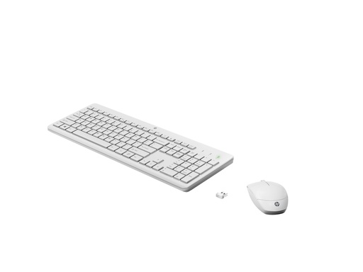 [3L1F0AA#ABD] HP 230 - Tastatur-und-Maus-Set - kabellos - Tastatur - Tastatur - 1.600 dpi