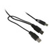 [S215325] Synergy 21 S215325 - - USB B - 2 x A - 2.0 - männlich/Maennlich - Kabel - Digital/Daten