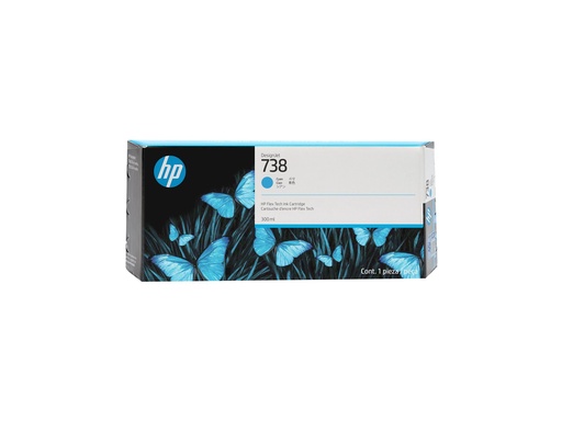 [676M6A] HP 738 - 300 ml - Cyan - original - DesignJet