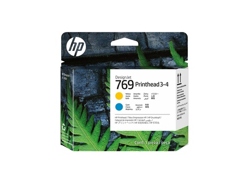 [7K5U6A] HP 769 - Gelb, Cyan - original - DesignJet - Druckkopf