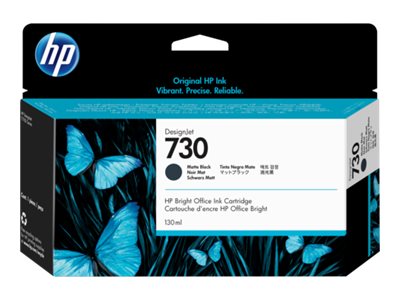 [P2V65A] HP 730 - 130 ml - mattschwarz - original - DesignJet