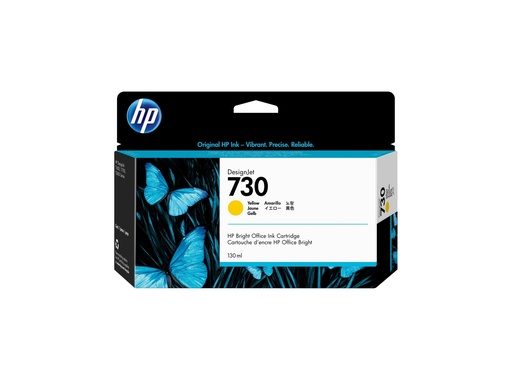 [P2V64A] HP 730 - 130 ml - Gelb - original - DesignJet