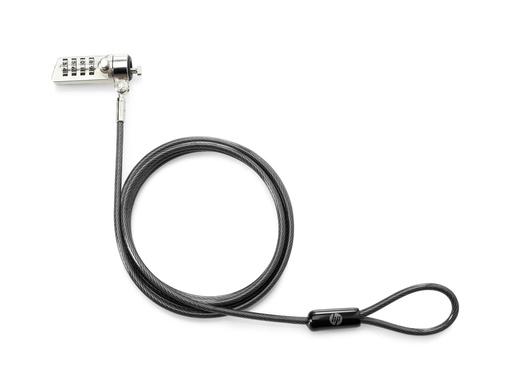 [T0Y16AA#UUZ] HP Essential Combination Lock - Sicherheitskabelschloss
