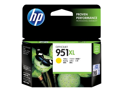 [CN048AE#301] HP 951XL - 17 ml - Hohe Ergiebigkeit - Gelb